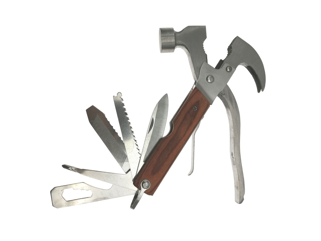 Multi Tool Hammer with Pouch | Multifunctional Tool | 9 Functions