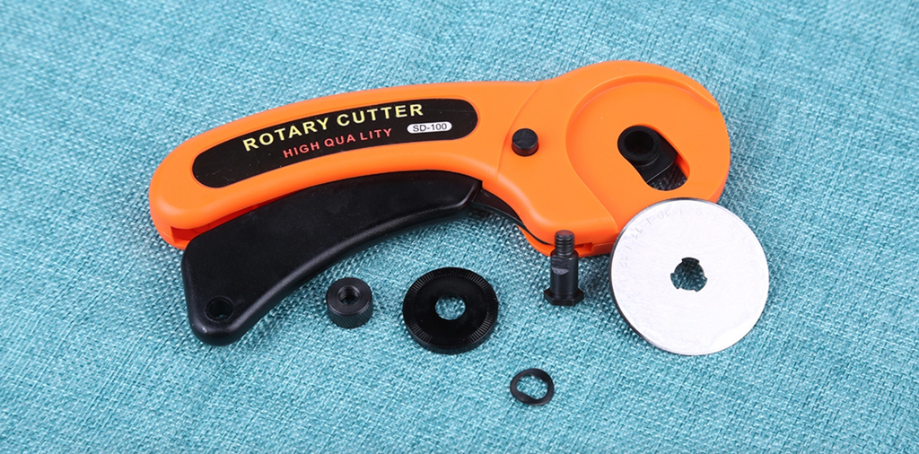 45mm Rotary Cutter | Leather | Fabric | Quilting | Patchwork | Craft Cutting Tool